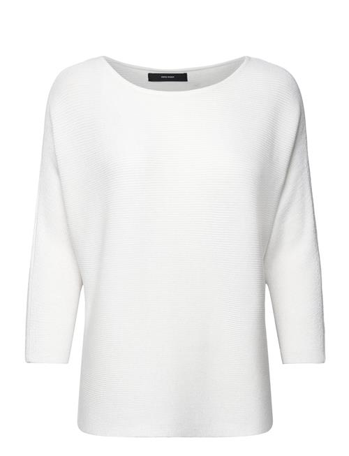 Vero Moda Vmnora 3/4 Boatneck Blouse Noos Vero Moda White