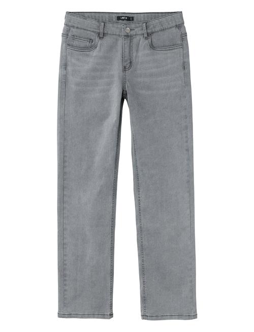 LMTD Nlftariannes Dnm Lw Straight Pant Noos LMTD Grey