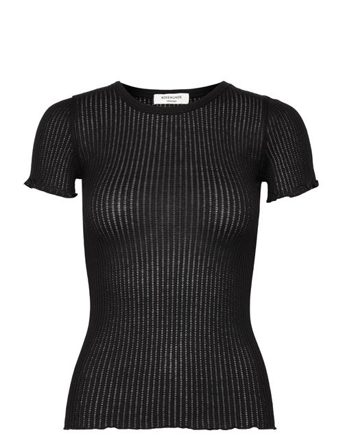 Belize Poinetelle T-Shirt Rosemunde Black