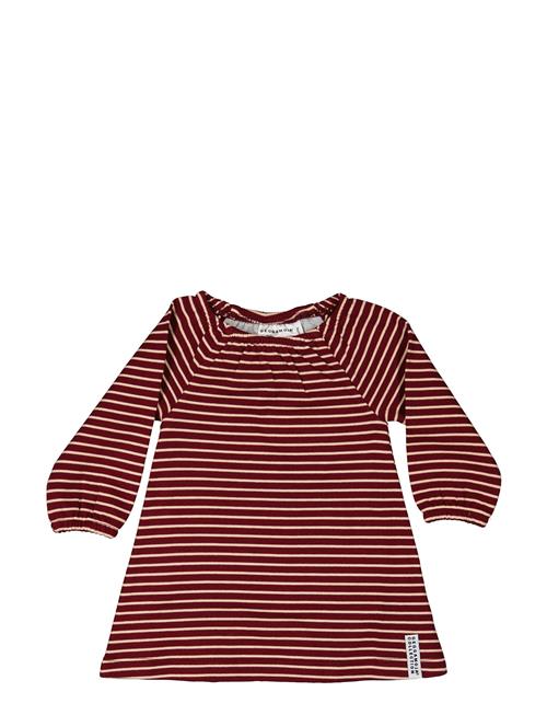 Geggamoja Singoalla Dress Geggamoja Burgundy