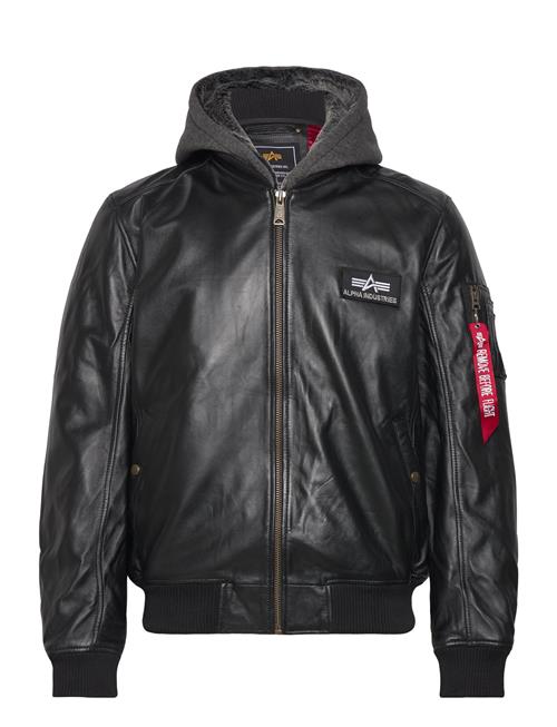 Alpha Industries Ma-1 D-Tec Leather Alpha Industries Black