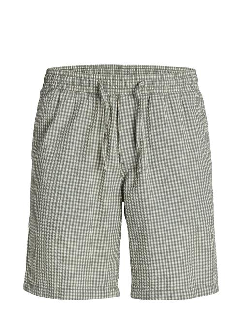 Jack & Jones Jpstjaiden Jjpalma Seersucker Short Jack & J S Green