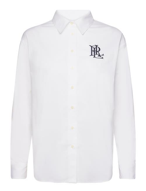 Lauren Ralph Lauren Relaxed Fit Stretch Cotton Shirt Lauren Ralph Lauren White