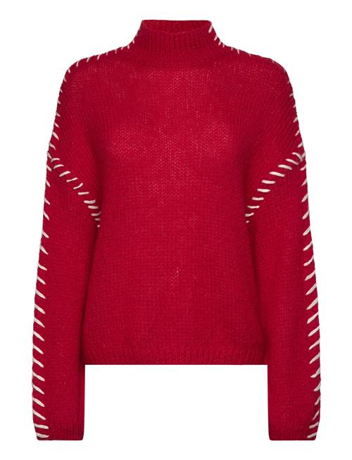 Vichoca New L/S Knit Pullover Vila Red