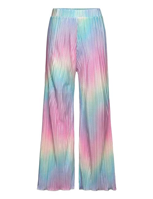 Lindex Trouser Jersey Plisse Rainbow Lindex Patterned