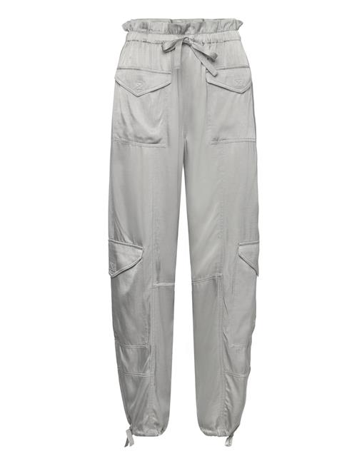 Ganni Washed Satin Ganni Grey