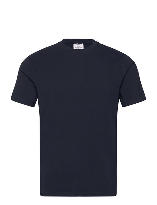 Mango Stretch Cotton T-Shirt Mango Navy