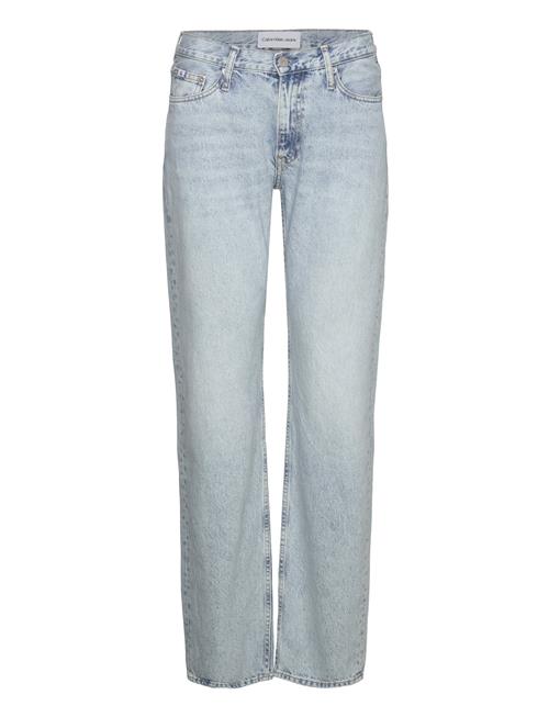 Low Rise Straight Calvin Klein Jeans Blue