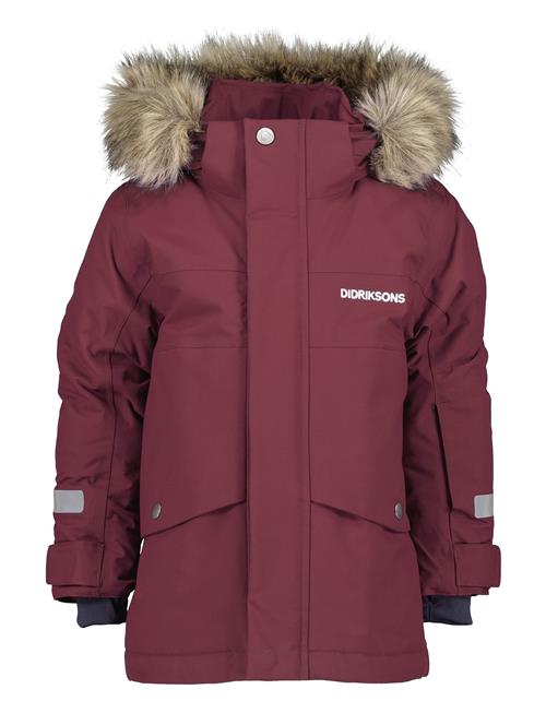 Bjärven Kids Parka 3 Didriksons Burgundy