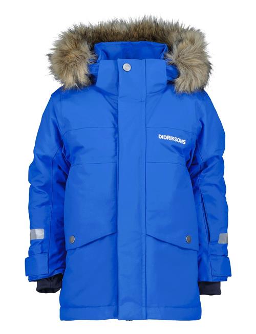 Bjärven Kids Parka 3 Didriksons Blue