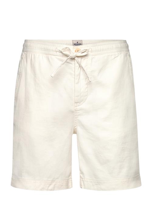 Morris Fenix Linen Shorts Morris Cream