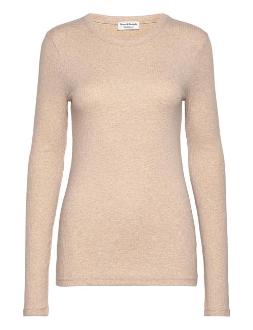 Bruun & Stengade Bs Margrethe Regular Fit T-Shirt Bruun & Stengade Beige