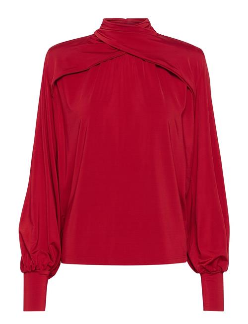 Gestuz Soffigz Ls Blouse Gestuz Red