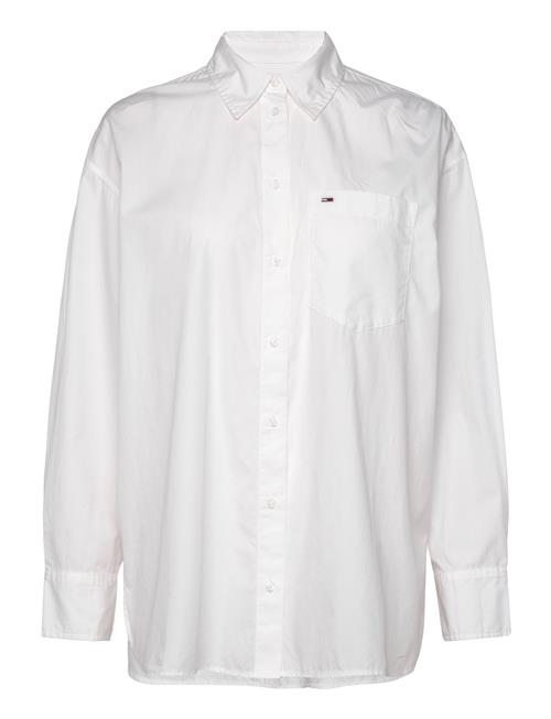 Tommy Jeans Tjw Rlx Essential Shirt Tommy Jeans White