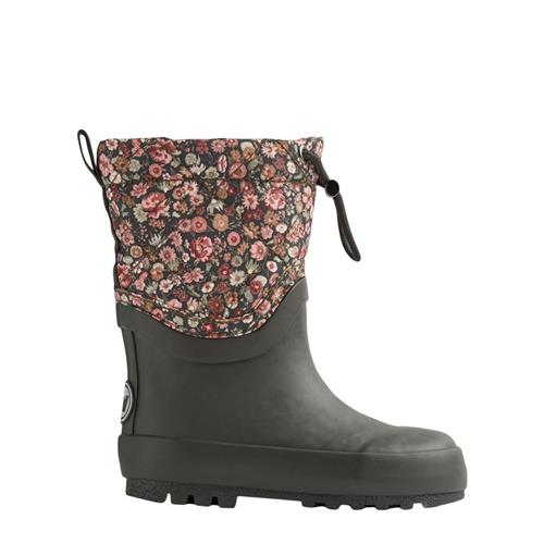 Wheat Drizzle Thermo Snowboot Raven Wild Flowers | Sort | 25 EU