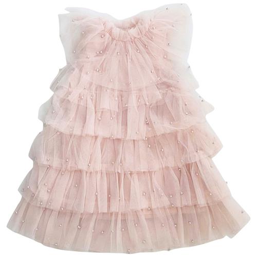 DOLLY by Le Petit Tom Pearl Tylkjole Ballet Pink | Lyserød | 1-3 years