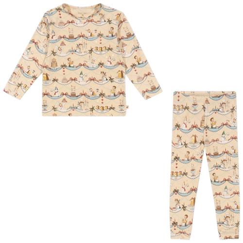 Konges Sløjd Basic Blouse/Pants Set Gots - Sugar Pie |  | 18 months