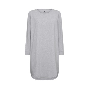 JBS of Denmark Woman Long Sleeve Big Tee Lysegrå X-Small Dame