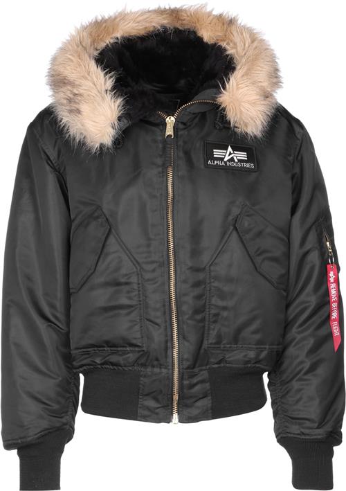 ALPHA INDUSTRIES Overgangsjakke  rød / sort / hvid