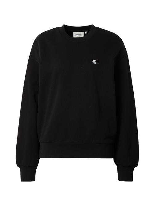 Se Carhartt WIP Sweatshirt 'Casey'  sort / hvid ved About You