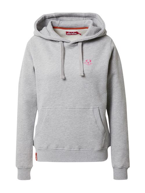 Derbe Sweatshirt  grå-meleret / lys pink