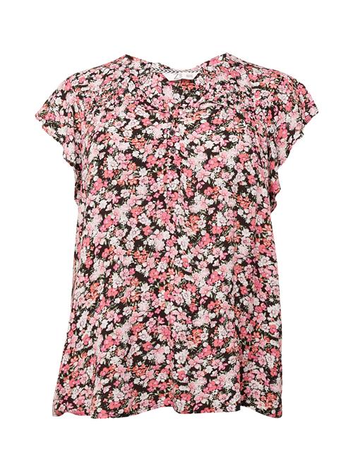 Z-One Bluse 'Ja44mie'  grøn / gammelrosa / lys pink / sort