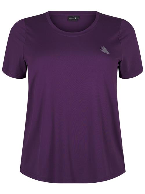 Active by Zizzi Funktionsbluse  lilla