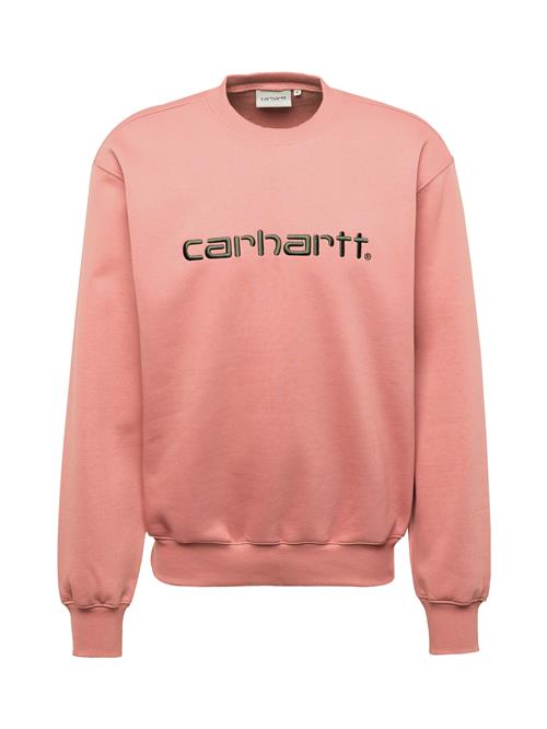 Carhartt WIP Sweatshirt  mørkegrøn / gammelrosa