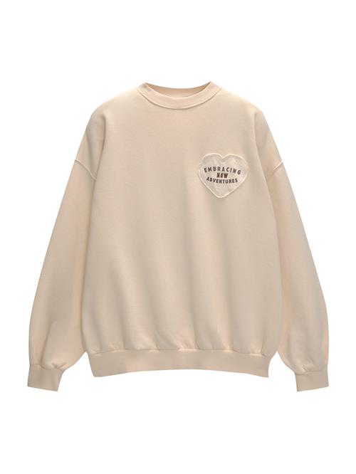 Pull&Bear Sweatshirt  chamois / brun