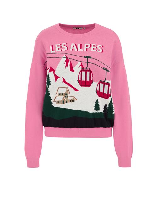 WE Fashion Pullover  blandingsfarvet / pink