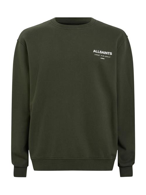 AllSaints Sweatshirt  grøn / hvid