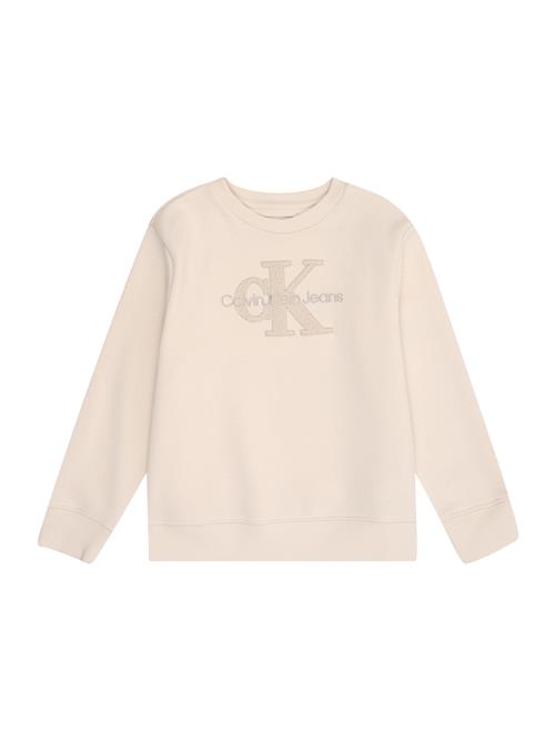 Calvin Klein Jeans Sweatshirt  beige