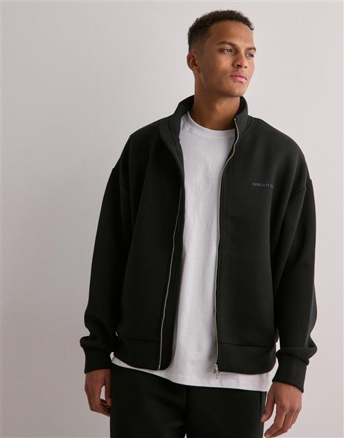 Jack & Jones Jcokinetic Sweat High Neck Zip Trøjer med lynlås Sort