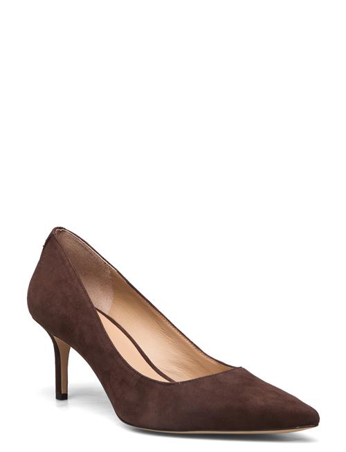 Lauren Ralph Lauren Lanette Suede Pump Lauren Ralph Lauren Brown