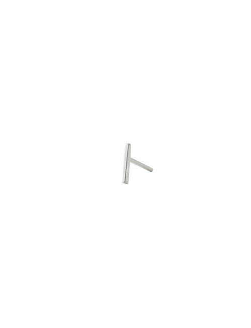 Earring Studs Archetypes, A-Z Design Letters Silver