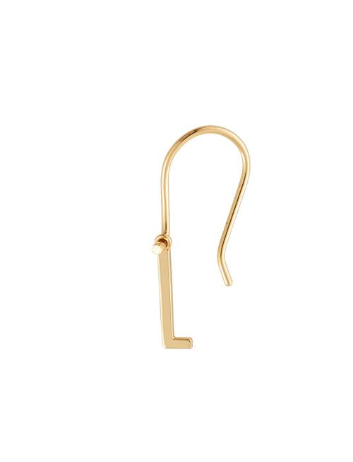 Design Letters Initial Ear Hanger Design Letters Gold