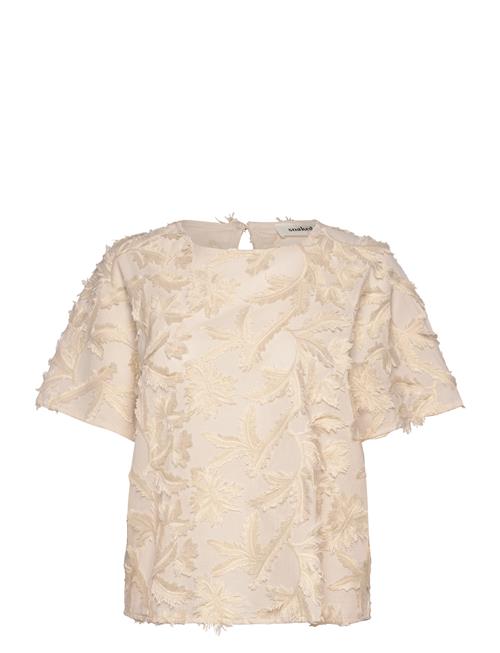 Sllucia Blouse Ss Soaked In Luxury Cream