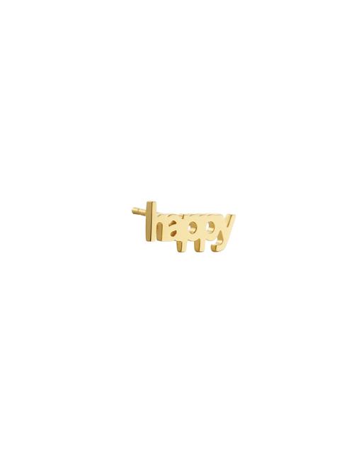 Vocabulary Stud - Goldplated Design Letters Gold