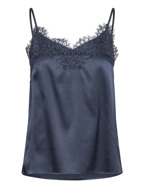 Rosemunde Rwjade Silk Regular Strap Lace Top Rosemunde Navy