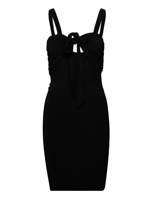 HAN Kjøbenhavn Viscose Jersey Stretch Mini Drape Dress HAN Kjøbenhavn Black