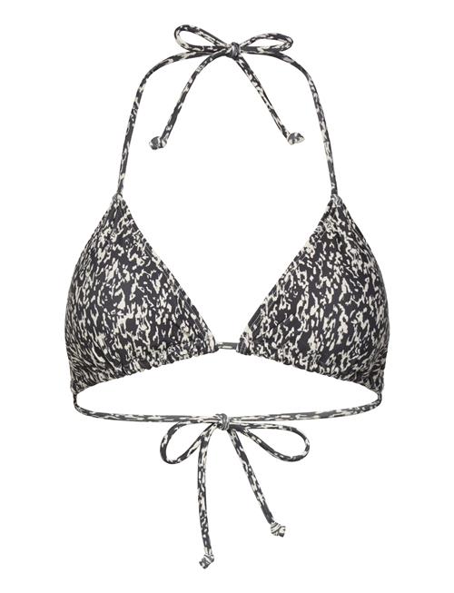 Rwshiitake Triangle Bikini Top Rosemunde Black