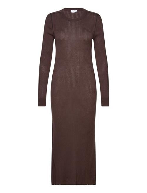 Filippa K Rib Knit Dress Filippa K Brown