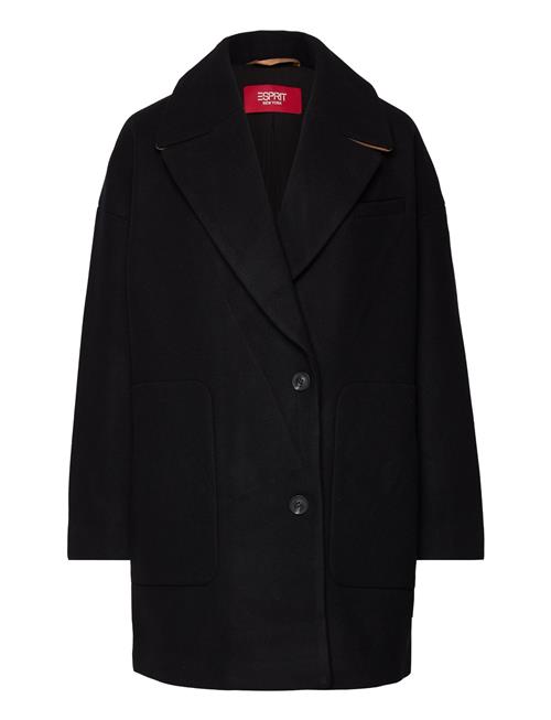 Women Coats Woven Regular Esprit Casual Black