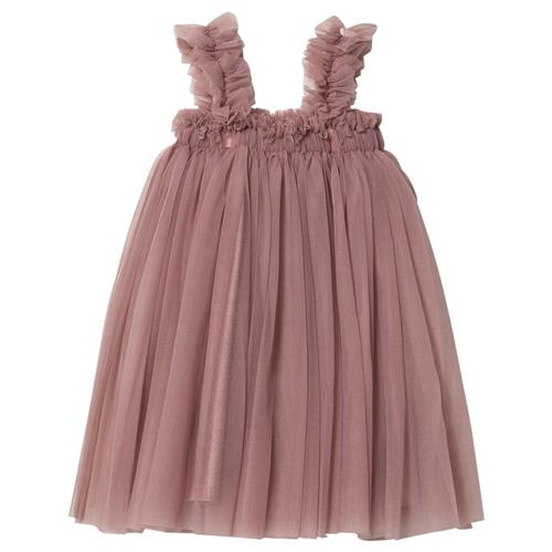 DOLLY by Le Petit Tom Tutu Dress Beach Cover Up Kjole Mauve | Lyserød | 1-3 years