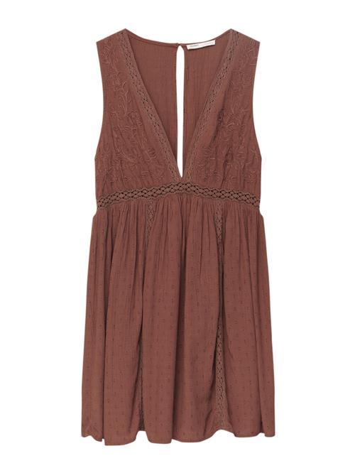 Pull&Bear Sommerkjole  brun