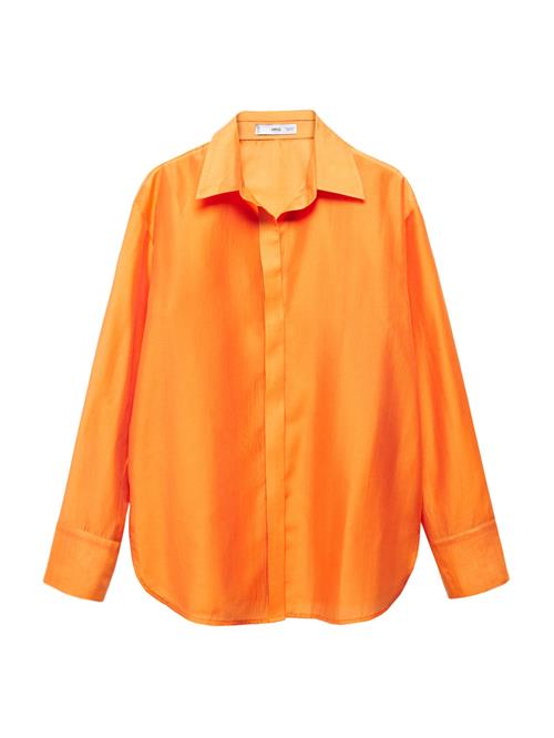 MANGO Bluse 'Malva'  mørkeorange