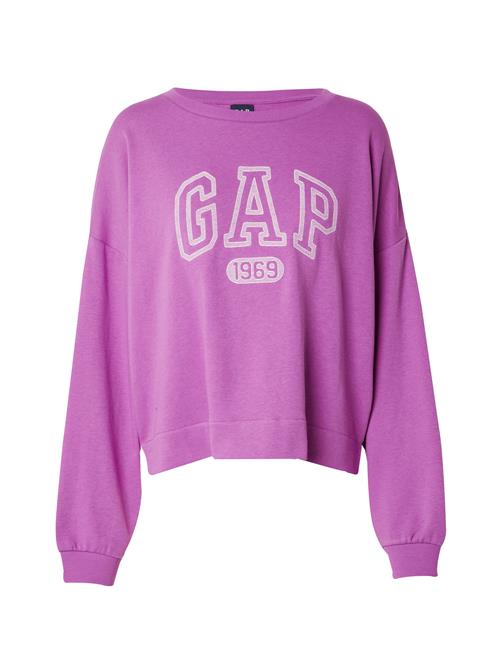 GAP Sweatshirt  orkidee / hvid