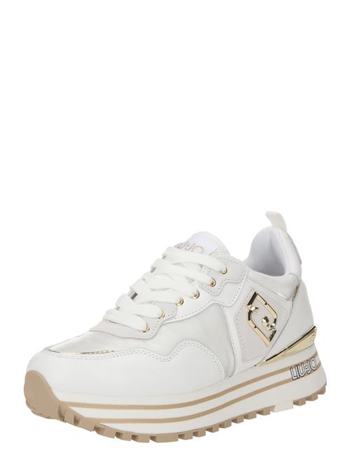 Liu Jo Sneaker low 'MAXI WONDER 01'  guld / hvid / offwhite