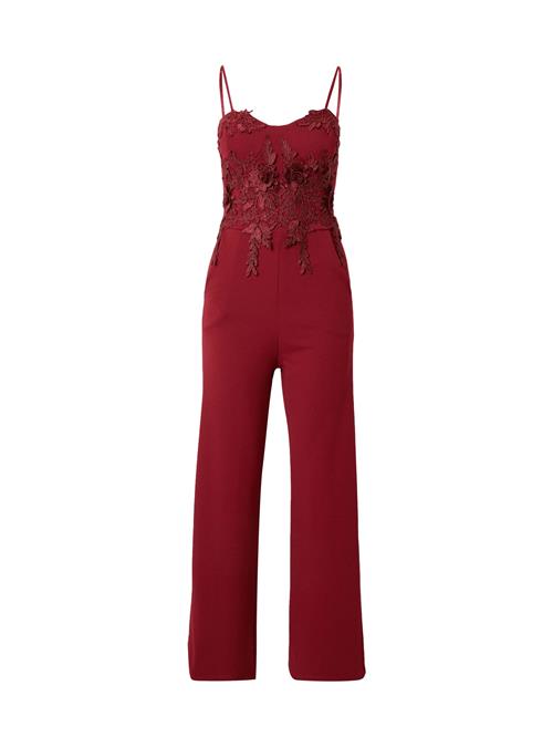 WAL G. Jumpsuit 'MAISY'  rubinrød