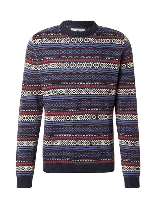 Jack & Jones Premium Pullover  blå / natblå / carminrød / hvid